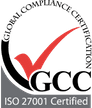 GCC ISO certified logo